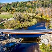 Bridge over a river